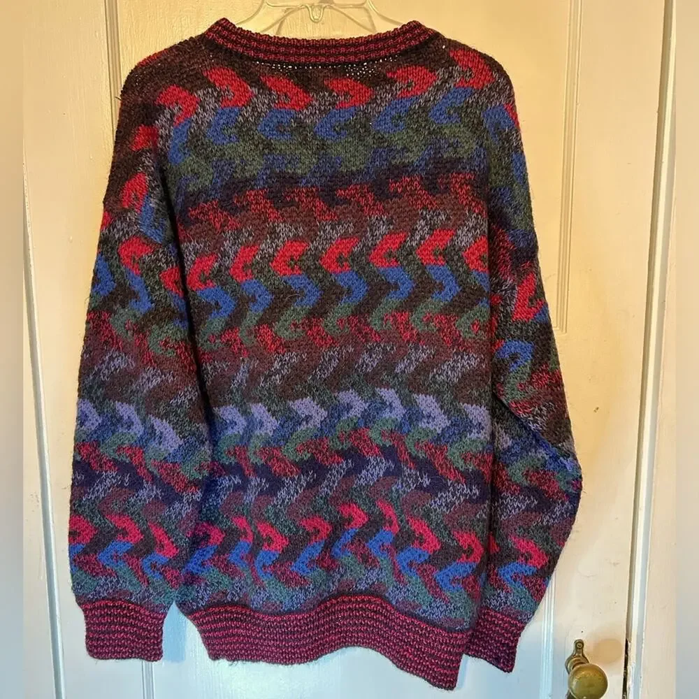 VTG Paititi Woolens Co Juneau Alaska Men’s 100% alpaca sweater. Size L
